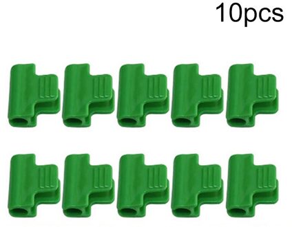 10Pcs Kas Pijp Klemmen Tuinieren Leveringen Plastic Film Gesp Clip Kas Snap Klemmen Film Gesp Klemmen Plastic Pijp