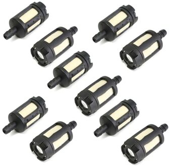 10Pcs Kettingzaag Brandstof Filters