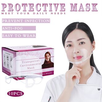 10Pcs Keuken Gereedschap Olie Splash Beschermende Masker Anti-Rook Maskers Koken Beschermende Cover Voor Diensten (Voor )