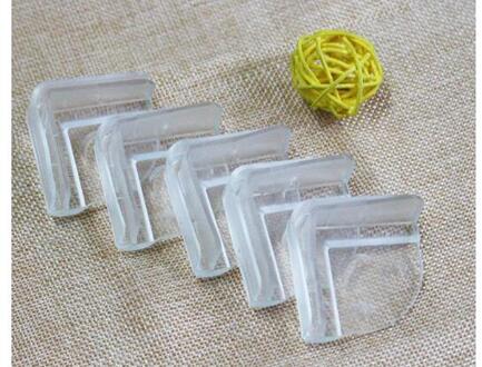 10Pcs Kind Baby Veiligheid Siliconen Protector De Hoek Edge Protection Cover Kinderen Anticollision Edge & Guards smile10pcs