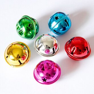 10Pcs Kleine Jingle Bells 30Mm Koper Bells Huisdier Sieraden Decor Thuis Kerst Decoratie Losse Kralen Hangers Opknoping