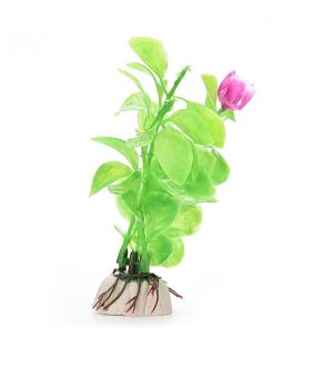 10PCS Kunstmatige Pebbles Stones Glow In The Dark Home Ornament Supply Lichtgevende Kasseien Tuin Aquarium Aquarium Decoratie groen 1stk