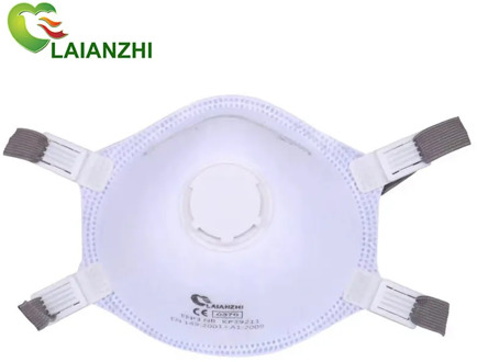 10pcs LAIANZHI KP39211 FFP3 Mask valved CE EN149 Protective Face mask Dust Safety Nonwoven Mouth Cover Particulate Respirator