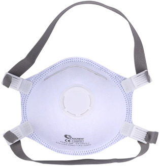 10Pcs LAIANZHI KP39211 FFP3 NR Mask EN149 CUP-SHAPE With valve Particulate Respirator Headband CE Disposable Dust Face Mask