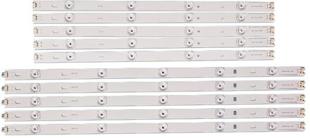 10pcs LED backlight strip Vervanging voor LG 50LB5610 50LB650V 50LB653V 50LF5800 6916L-1978A 1779A 1983A 1982A 1735A 1736A