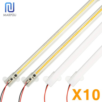 10Pcs LED Kitchen Light IP65 IP20 LED Bar Lamp 7W 30cm 50cm Warm White Day White LED Under Cabinet Night Light Indoor Lighting