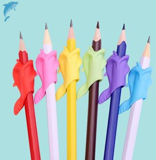 10Pcs Leren Partner Kinderen Studenten Briefpapier Potlood Holding Practise Apparaat Voor Corrigeren Pen Houdingen Grip