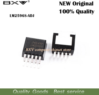10PCS LM2596S-ADJ LM2596S ADJ LM2596 TO-263-5 Free shipping