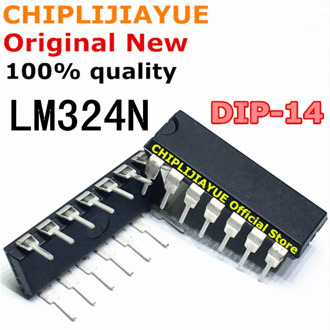 10PCS LM324 DIP14 LM324N DIP 324 DIP-14 new and original IC Chipset
