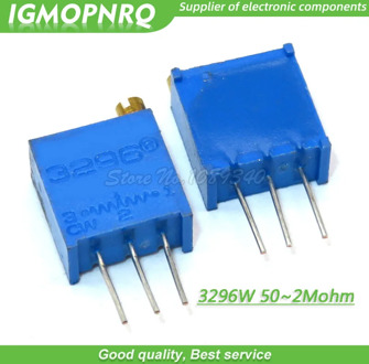 10Pcs/lot 3296W series 3296W 103 10K ohm Top regulation Multiturn Trimmer Potentiometer 1K 2K 5K 20K 50K 100K 200K 3296W-1-103LF