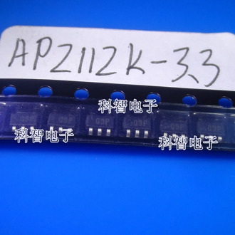 10pcs/lot AP2112K-3.3 112 AP2112 SOT23-5 In Stock
