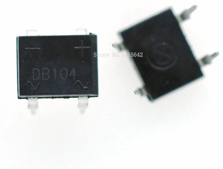 10PCS/LOT DB104 DB104S B104 Bridge Rectifier 400V 1A DIP4 DIP-4 New