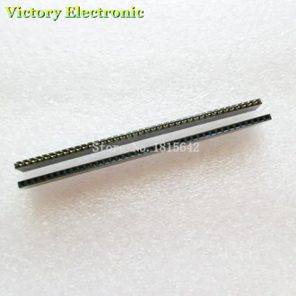 10PCS/Lot Female Pin Header Strip 40 Pin 2.54 mm Single Row Female Pin Header