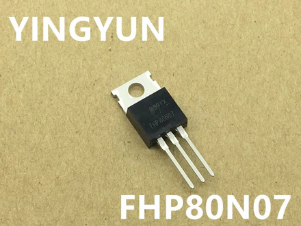 10PCS/lot FHP80N07 80N07 TO-220 80A/70V New original