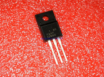 10pcs/lot FQPF12N60C 12N60C 12N60 FQPF12N60 TO-220F In Stock