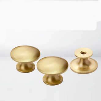 10pcs/lot Golden antique brass knob cabinet knob handle dressing table drawer pull kitchen furniture hardware home decoration