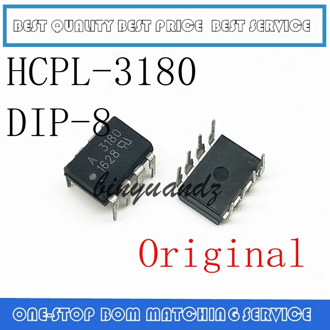 10PCS/LOT HCPL-3180 HCPL3180 MARKING A3180 3180 DIP8 Best quality IN STOCK AVAGO IC