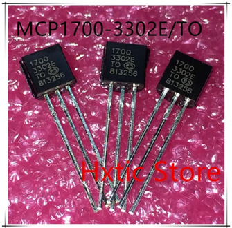 10pcs/lot MCP1700-3302E/TO MCP1700-3302E MCP1700 1700 3302E REG LDO 3.3V 0.25A TO92-3