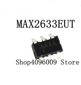 10PCS/LOT NEW MAX2633EUT+T MAX2633EUT MAX2633EU MAX2633E MAX2633 MARKING AAAA SOT23-5 IC