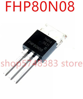 10PCS/LOT New original FHP80N08 80N08 80A 80V TO-220