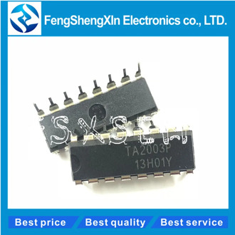 10pcs/lot New TA2003 TA2003P DIP-16 AM/FM RADIO IC Chip