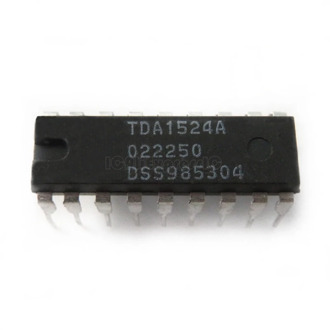 10pcs/lot TDA1524A TDA1524 DIP-18 Stereo-tone/volume control circuit In Stock