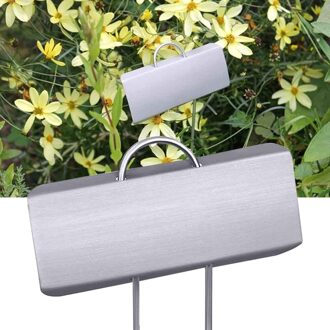 10Pcs Makkelijk Lezen Nursery Tag Grote Geconfronteerd Planten Marker Huis Tuin Yard Kas Ondertekening Herbruikbare Bloempot 10 Inch schuine