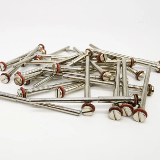 10Pcs Mandrel Dental Materials Dentistry Odontologia Laboratory Rotary Tools 2.35mm HP Shank Polisher Burs Dentist Instrument