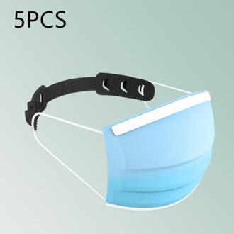 10Pcs Masker Rope Extension Gesp Tpu Verstelbare Anti-Slip Anti-Oorpijn Masker Haak Oor-Trekken Masker oor Rope Extension Gesp 03