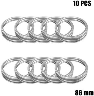 10Pcs Mason Pot Deksels Lekvrije Afdichting Blik Voedsel Vers Houden Mason Inblikken Pot Caps Met Brede Mond Keuken levert