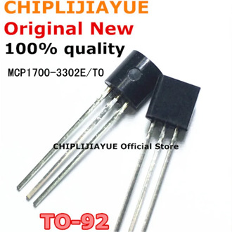 10PCS MCP1700-3302E/TO TO-92 MCP1700 1700-3302E TO92 MCP1700-3302E New and Original IC Chipset