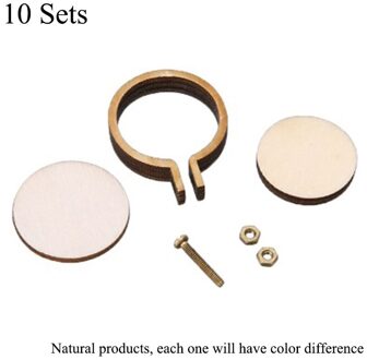 10Pcs Mini Borduren Hoepel Houten Kruissteek Hoepel Ring Borduurraam Hout Ringen Diy Craft Naaien Kit Hanger Cirkel craft