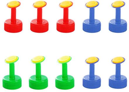 10Pcs Mini Gieter Bloem Nozzles Mini Besproeien Sprinklers (Willekeurige Kleur) Tuin Decoratie