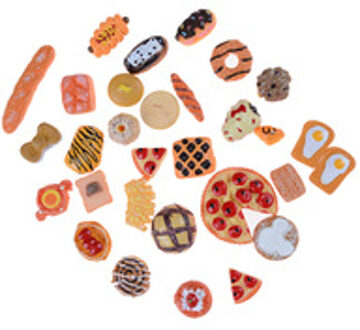 10pcs Miniatuur realistische vorm Mini Thuis Craft Voedsel Ornament Poppenhuis Shadowbox DIY landscaping Decor