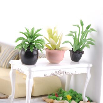 10pcs Model materiaal DIY afgewerkte bloempot indoor zand tafel materiaal model building willekeurig sturen 1:20 1:25 1:30 schaal scale 30