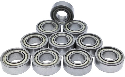 10pcs MR115 bearing 5*11*4mm carbon steel miniature deep groove ball bearing
