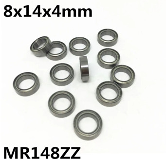 10Pcs MR148ZZ L-1480ZZ 8x14x4 mm Deep groove ball Bearing Miniature bearings Advanced High qualit MR148