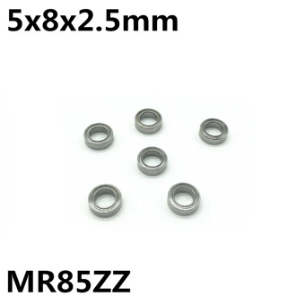 10Pcs MR85ZZ L-850ZZ 5x8x2.5 mm Deep groove ball bearing Miniature bearing High qualit Advanced MR85 MR85Z