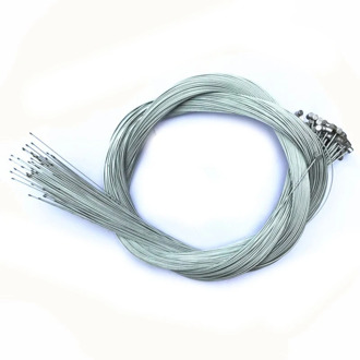 10pcs MTB Bike Fixed Gear Bicycle Brake Line Bike Brake Inner Wire Line Stainless Steel Brake Cable Sets Shifter Brake Cable