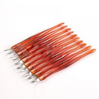 10Pcs Nail Art Gereedschap Essentieel Cuticle Trimmer Pusher Dead Skin Remover Pedicure Manicure Care Cleaner Nail Cuticle Pusher