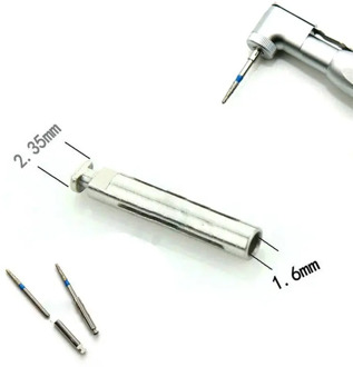 10PCS New High Quality Dental Tools FG-RA Dental Burs Adaptor from 1.6mm to 2.35mm