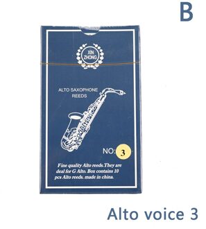 10Pcs Normaal Niveau G Altsaxofoon Sax Rieten Sterkte 2.5/ 3.0 Voor Beginners