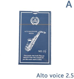 10Pcs Normaal Niveau G Altsaxofoon Sax Rieten Sterkte 2.5/ 3.0 Voor Beginners