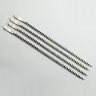 10Pcs Nuttig Rvs Cappuccino Latte Espresso Koffie Decorating Art Pen Fancy Koffie Cafe Mixer Tool 10stk