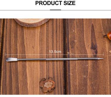 10Pcs Nuttig Rvs Cappuccino Latte Espresso Koffie Decorating Art Pen Fancy Koffie Cafe Mixer Tool 1stk