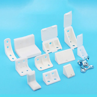10Pcs Nylon plastic thickened Corner Brackets, right angle 90 degree angle, plywood tray cabinet fittings fittings Corner Code
