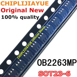 10PCS OB2263MP SOT23-6 OB2263 OB2263AMP SOT-23-6 SOT SMD new and original IC Chipset