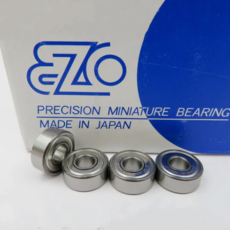 10PCS of each JAPAN EZO brand bearing MR126ZZ 6x12x4 MR148ZZ 8x14x4 684ZZ 4x9x4 693ZZ 3x8x4 623ZZ 3x10x4 mm
