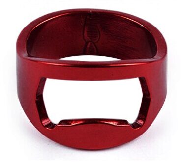 10Pcs Openers 22Mm Multi-Functie Roestvrij Staal Kleur Ring Vorm Bierfles Opener Ring Keuken Tools Gadgets Goud