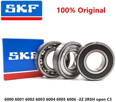 10pcs original sweden SKF high speed bearing 6000 6001 6002 6003 6004 6005 6006 -2Z 2RSH ZZ -2RS1 C3 deep groove ball bearings
